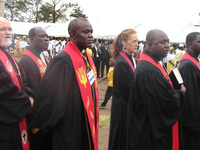 Pastors In Procession